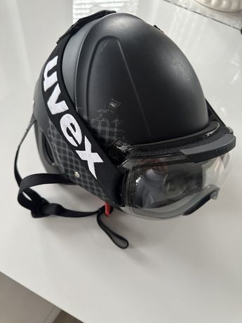 Kask narciarski Rossignol+ google Uvex