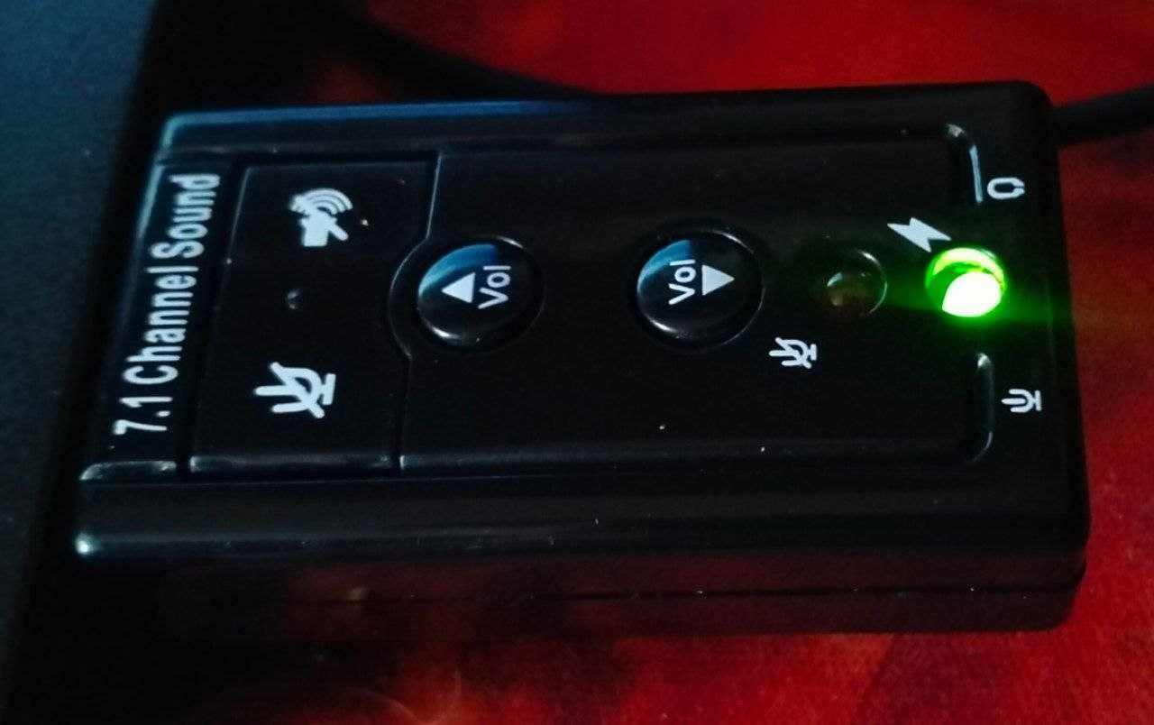 Звуковий адаптер USB Gemix SC-02 7.1 Channel Sound