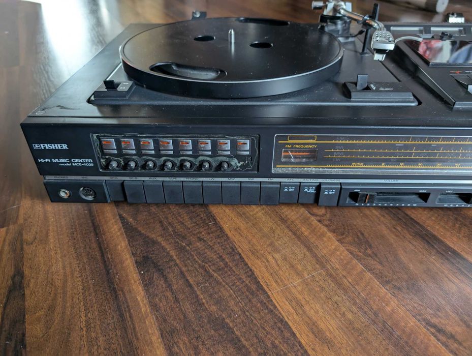 FISHER MCE-4025 Hi-Fi Center Amplituner Gramofon Magnetofon