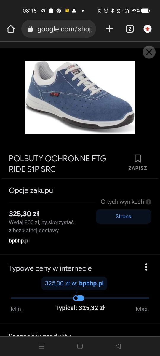 Buty robocze FTG