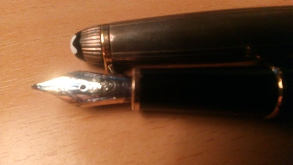 montblanc caneta de aparo colecção