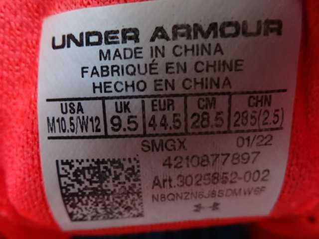 Buty UNDER ARMOUR HOVR DS RIDGE roz 44,5 Bieganie teren Trail Vibram