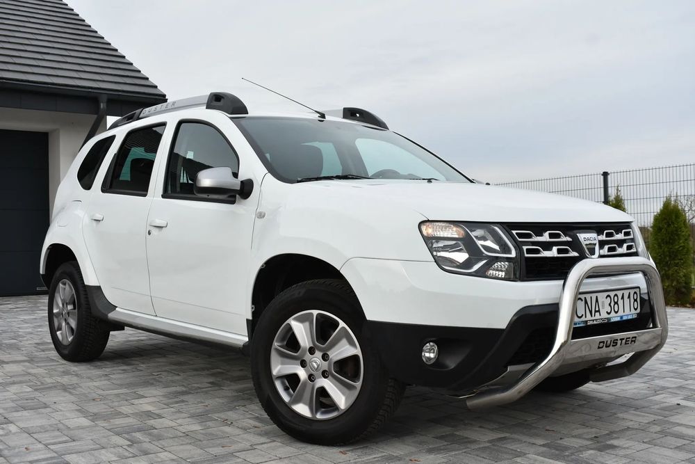 Dacia Duster Dacia DUSTER Lift 2014r Benzyna Alu Navi Grzane Fotele Zarejestrowana