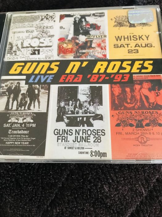 Cd Duplo Gun’s and Roses Live Wra 87-93