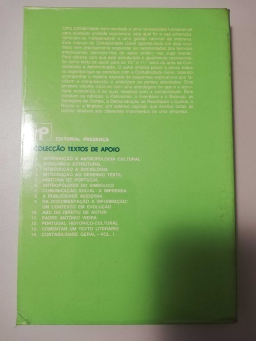 Contabilidade Geral – Vol. I e Vol.II – Carlos Nabais