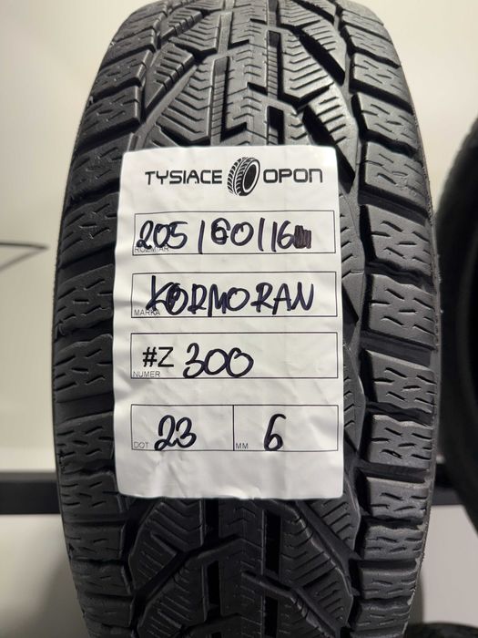 Opony Zimowe 205/60/16 Kormoran Snow Komplet #Z300
