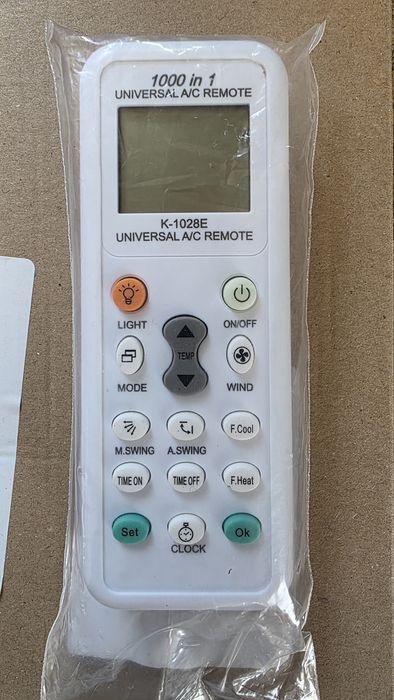 Pilot do klimatyzacji 1000 in 1 K-1028E