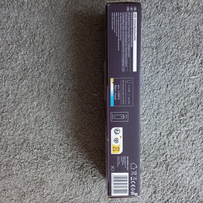 Lampka led podszawkowa listwa na baterie