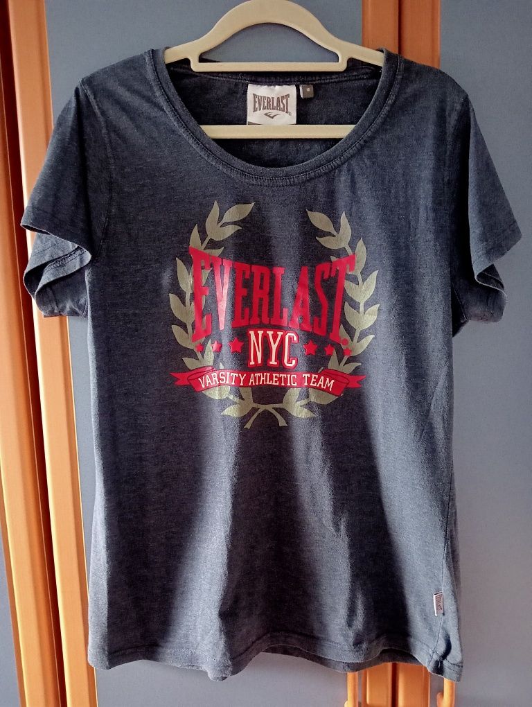 T-shirt damski vintage Everlast r M unikatowy
