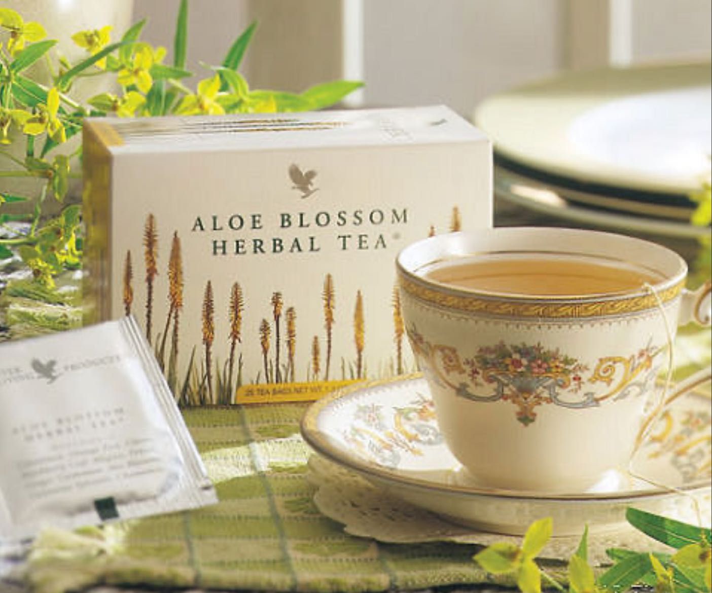 Чай з квітів Алое Forever - Особливий смак - Здоров'я для родини