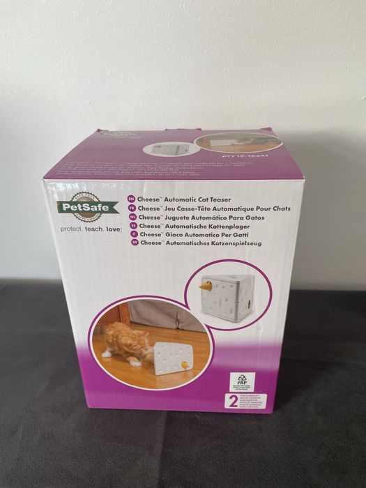 PetSafe® automatyczna zabawka dla kota Cheese