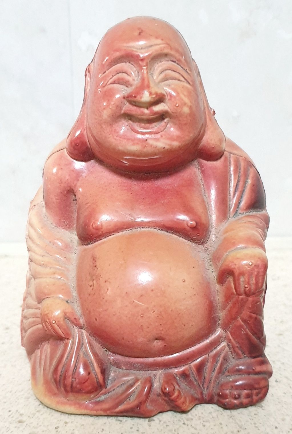 Antiga figura de um Buda em Celuloíde