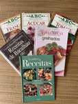 Conjunto de 6 livros culinária