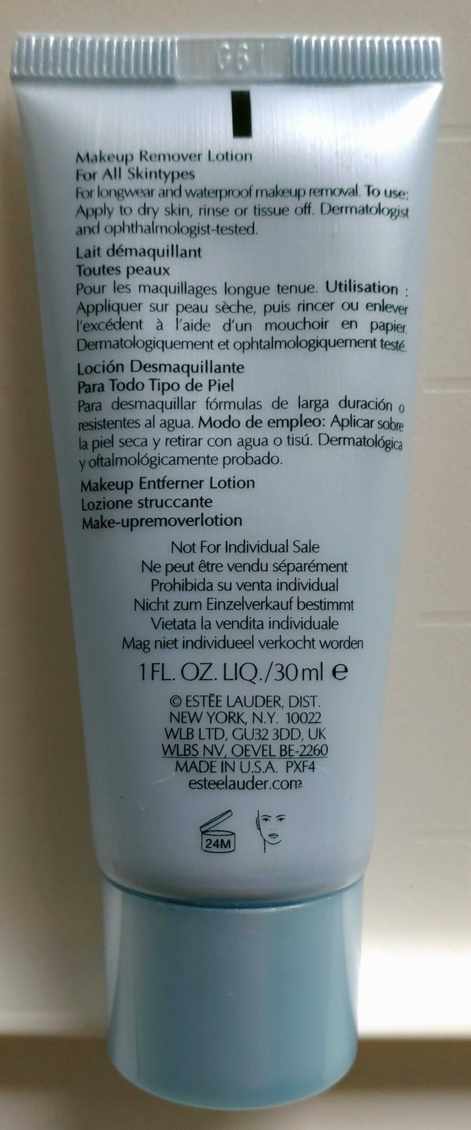 ESTEE LAUDER Makeup Remover Lotion 30 ml * z USA * demakijaż