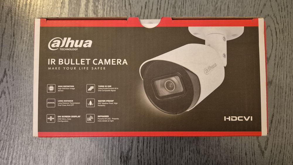 Kamera Dahua HAC-HFW1200T-A, 2MP, stan jak nowa