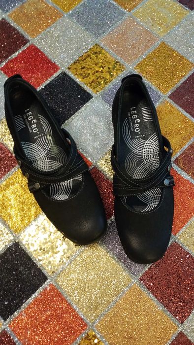 Baleriny w kolorze czarnym