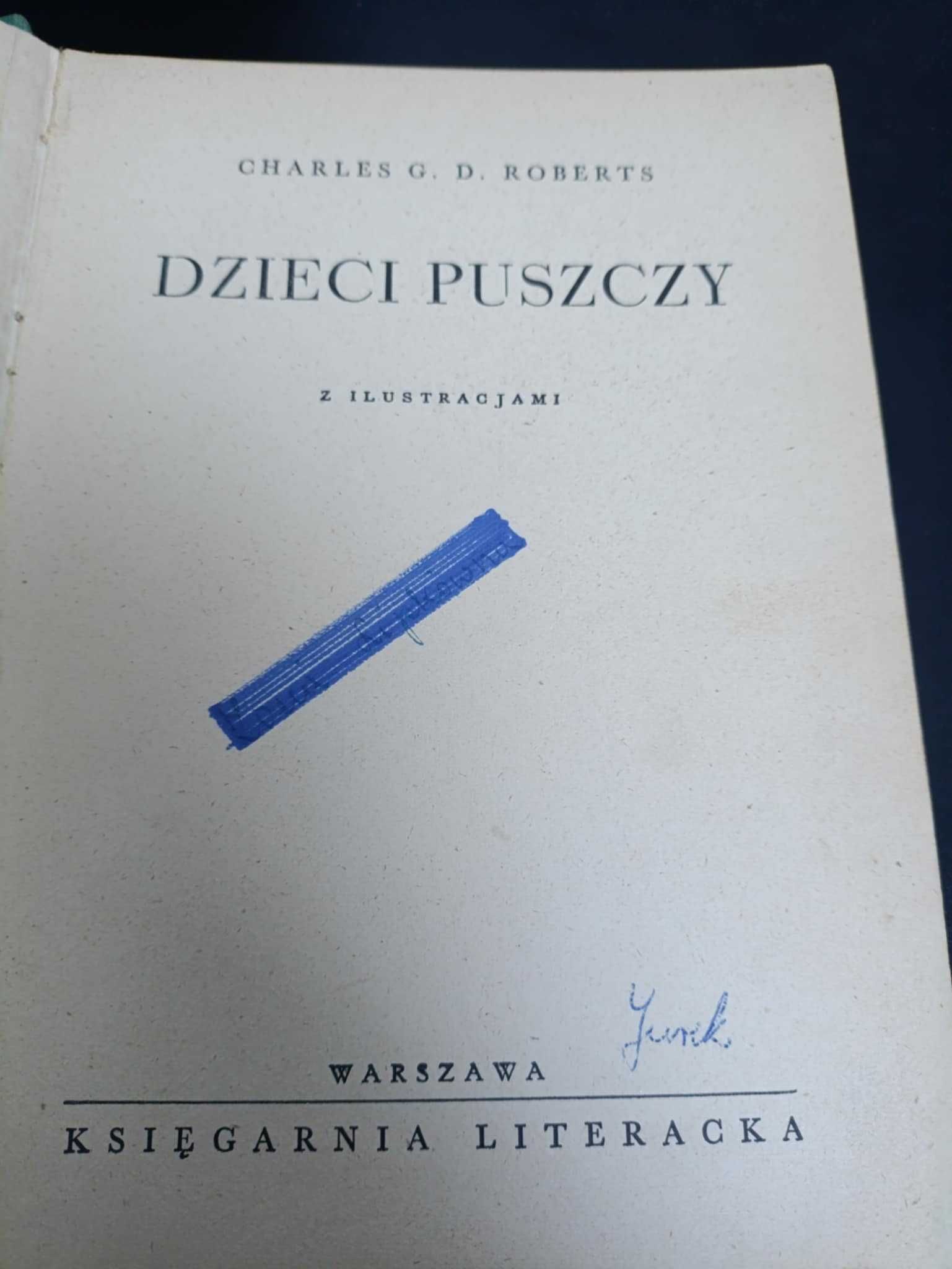 Dzieci puszczy - Charles G. D. Roberts z 1935 roku
