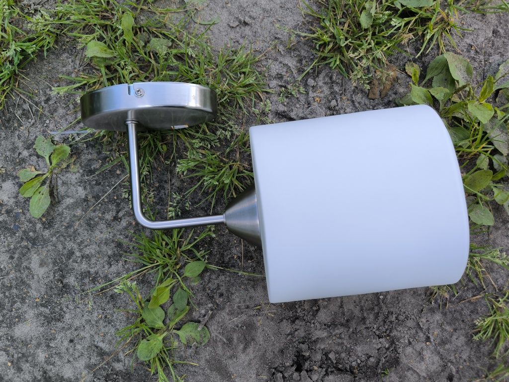 Nowa lampa oświetlenie klosz kinkiet