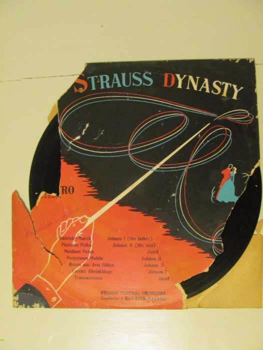 Vinil 10'' The Strauss Dynasty