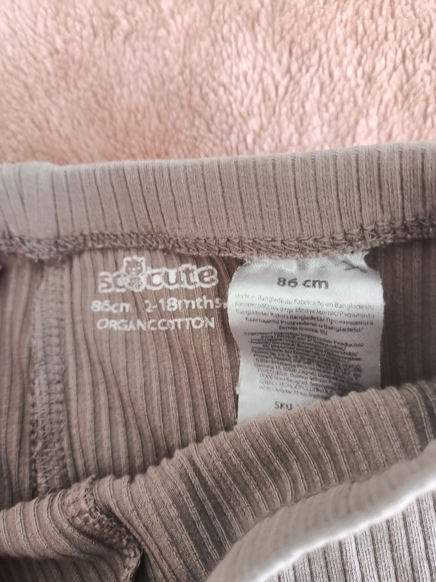 Getry legginsy prążkowane 86
