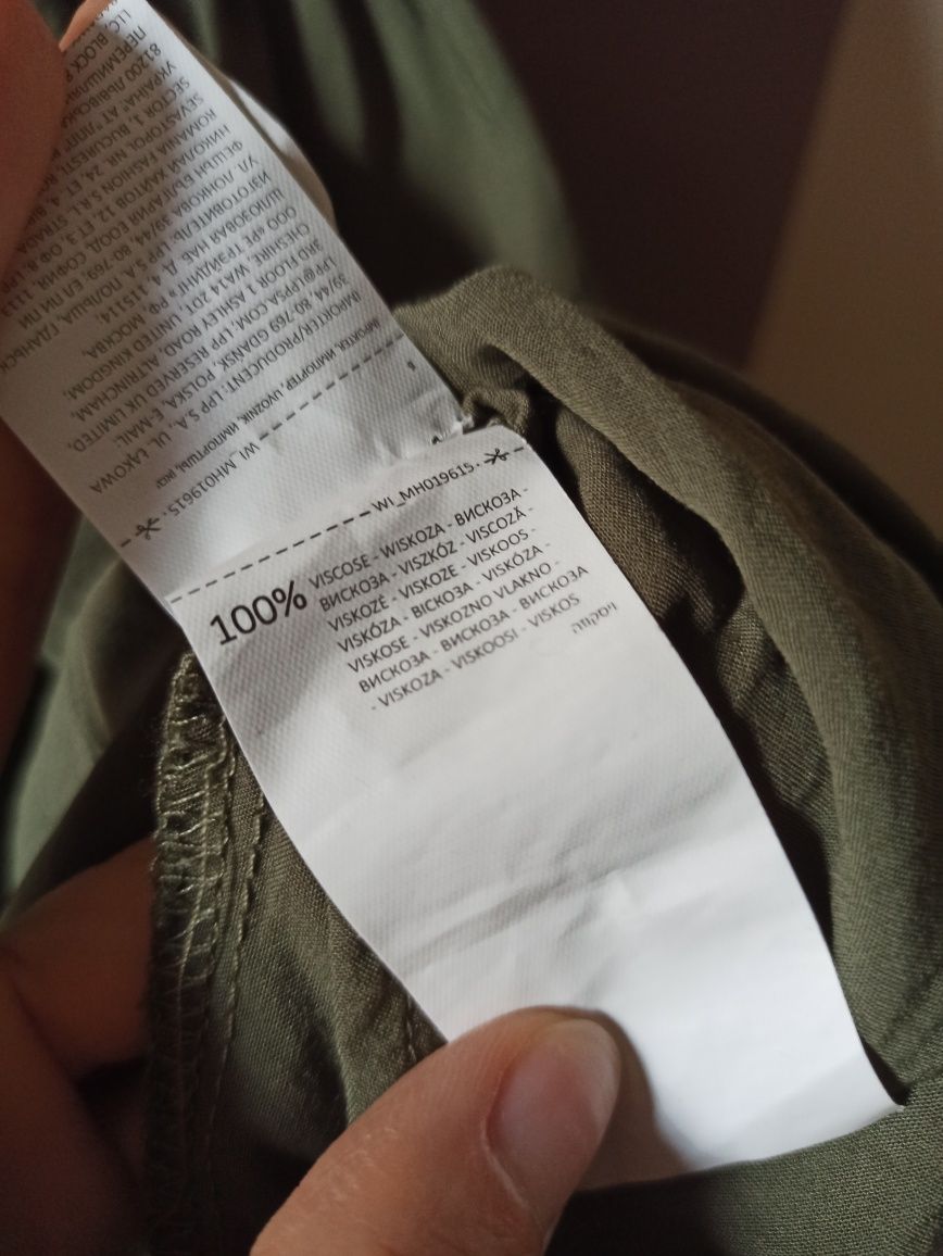 Długa sukienka Mohito 100% wiskoza