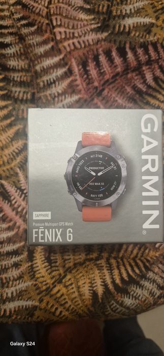 GARMIN Fenix 6 Sapphire tytan