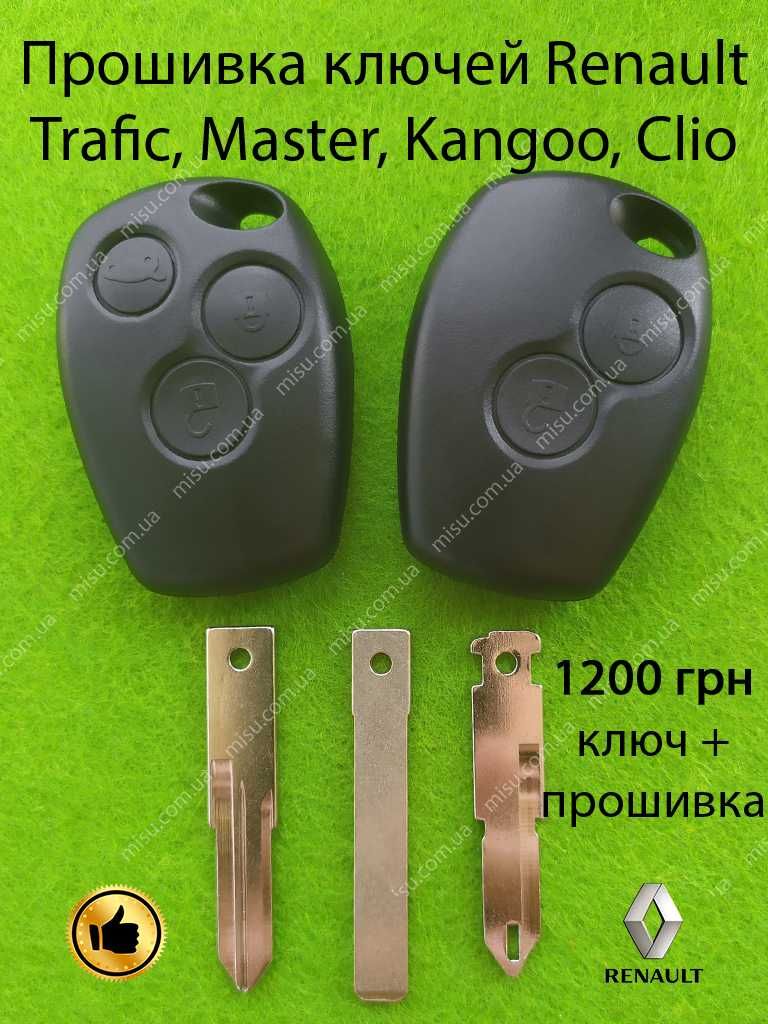 Ключ Renault Megane Scenic Grand Scenic Laguna Zoe Koleos Kadjar карта