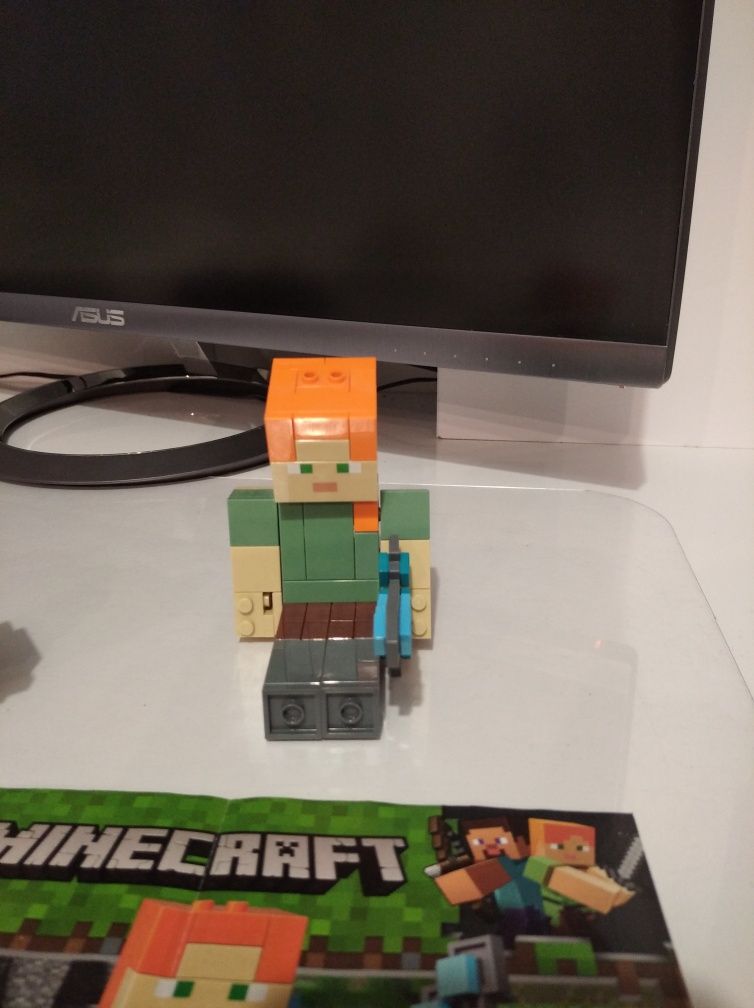 Klocki LEGO Minecraft 21149 Alex z kurczakiem