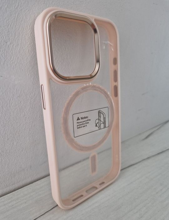 Tel Protect Magnetic Clear Case do Iphone 11 Pro Max Łososiowy