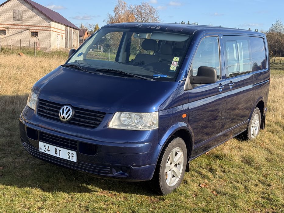 Vw transporter T5 2.5TDI 130KM 2005 dubel kabina