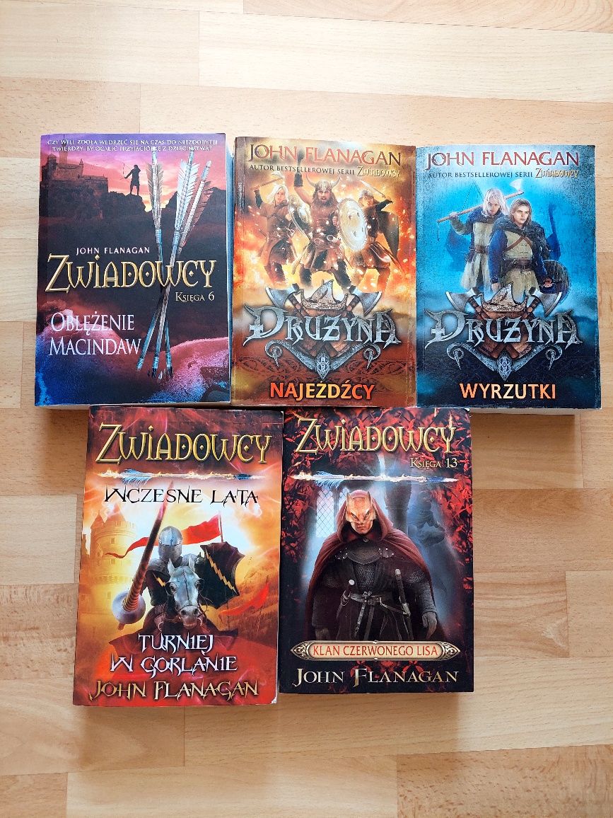 Zwiadowcy + Druzyna 5 ksiazek