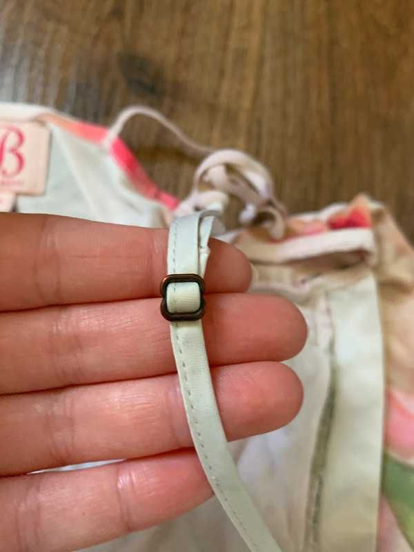 Ted Baker bieliźniany top koszulka nocna w kwiaty letnia z wiskozy S M