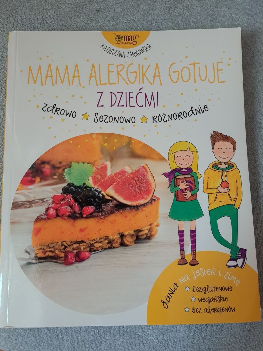 Książka mama alergika gotuje z dziećmi