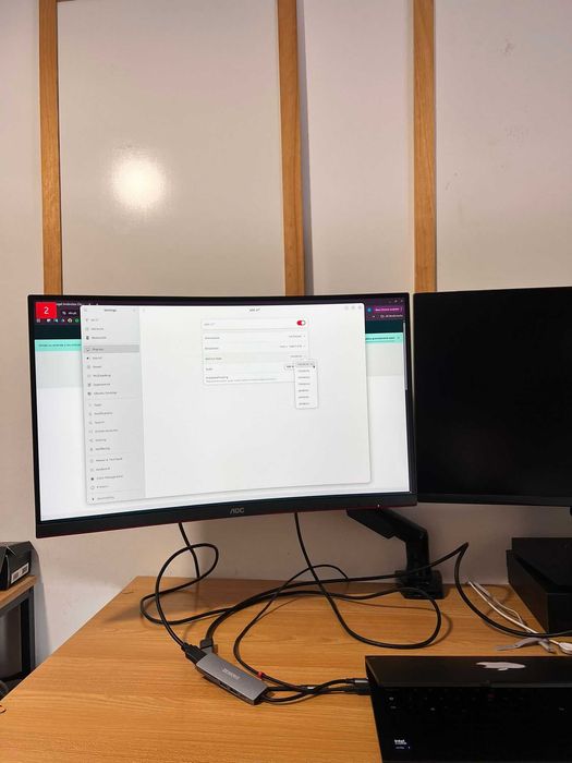 Monitor gamer AOC 27 polegadas 144hz (Curvo)