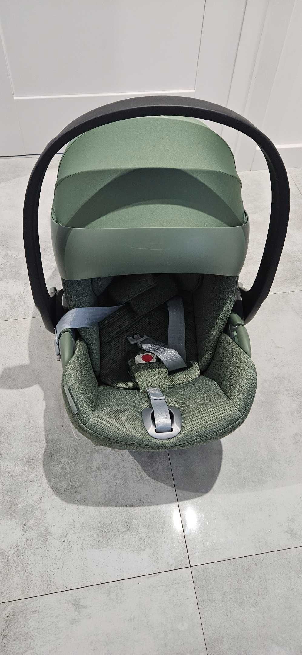 Cybex Cloud T i-Size fotelik dla niemowlaka, baza Isofix Base T, Green