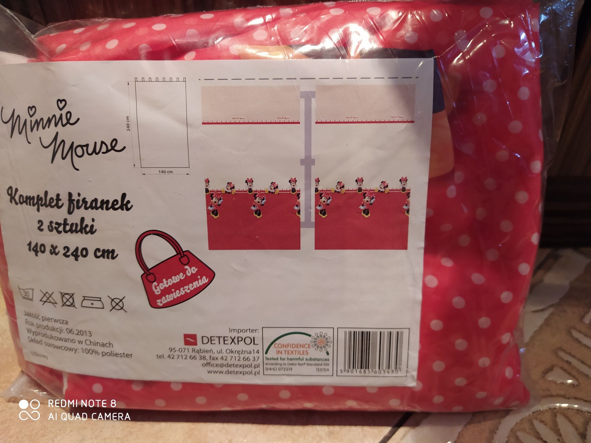 Nowe pościel i zasłonki Minnie