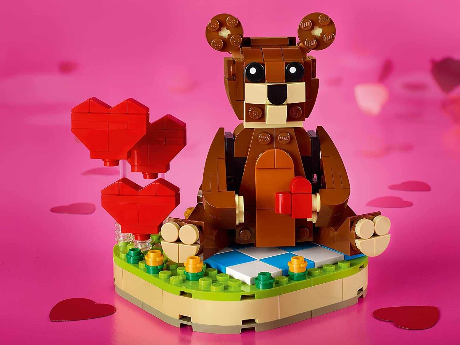 LEGO Creator 40462 Walentynki Brązowy Niedźwiedź