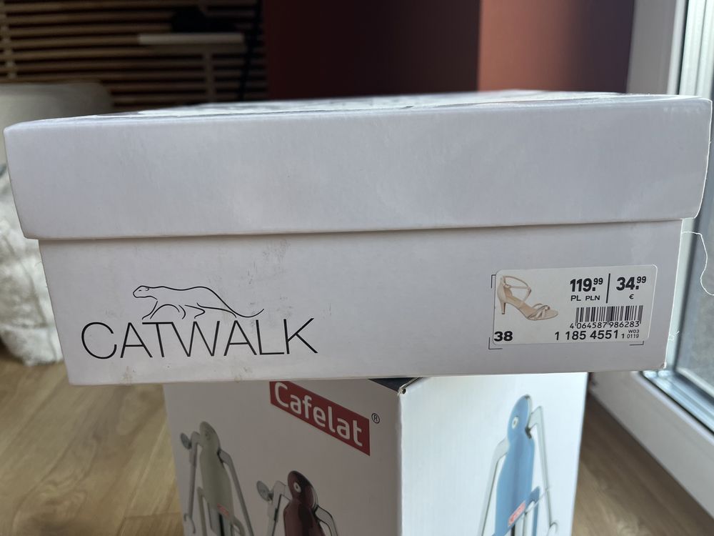 Nowe sandały na obcasie CATWALK
