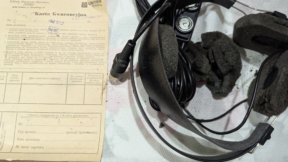 Słuchawki Tonsil Sd-102