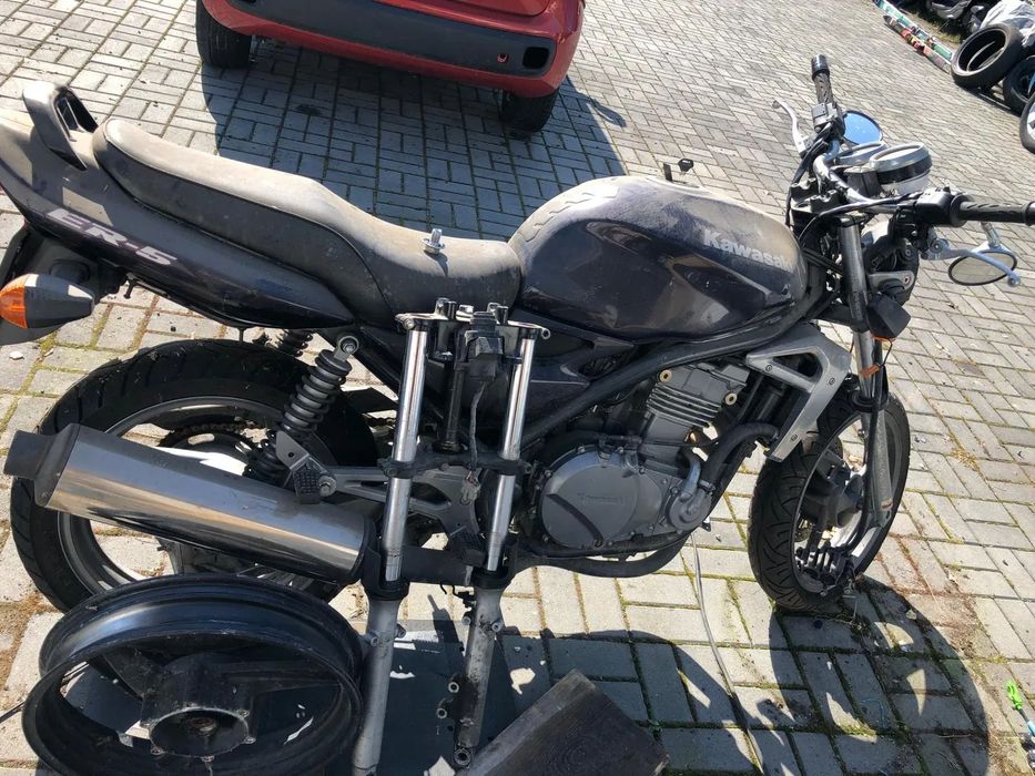 Kawasaki ER5 siedzenie silnik lagi  gażnik licznik