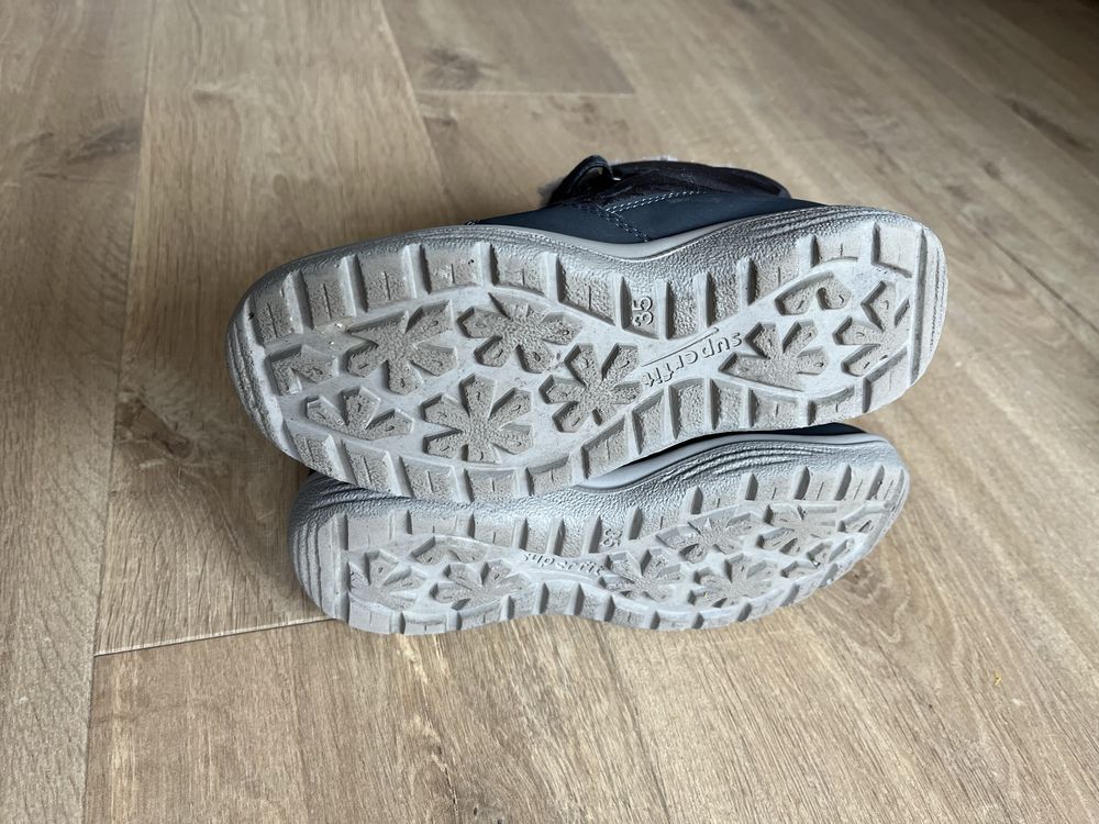 Superfit Śniegowce dziewczęce r. 35 GORE-TEX 1 Szary