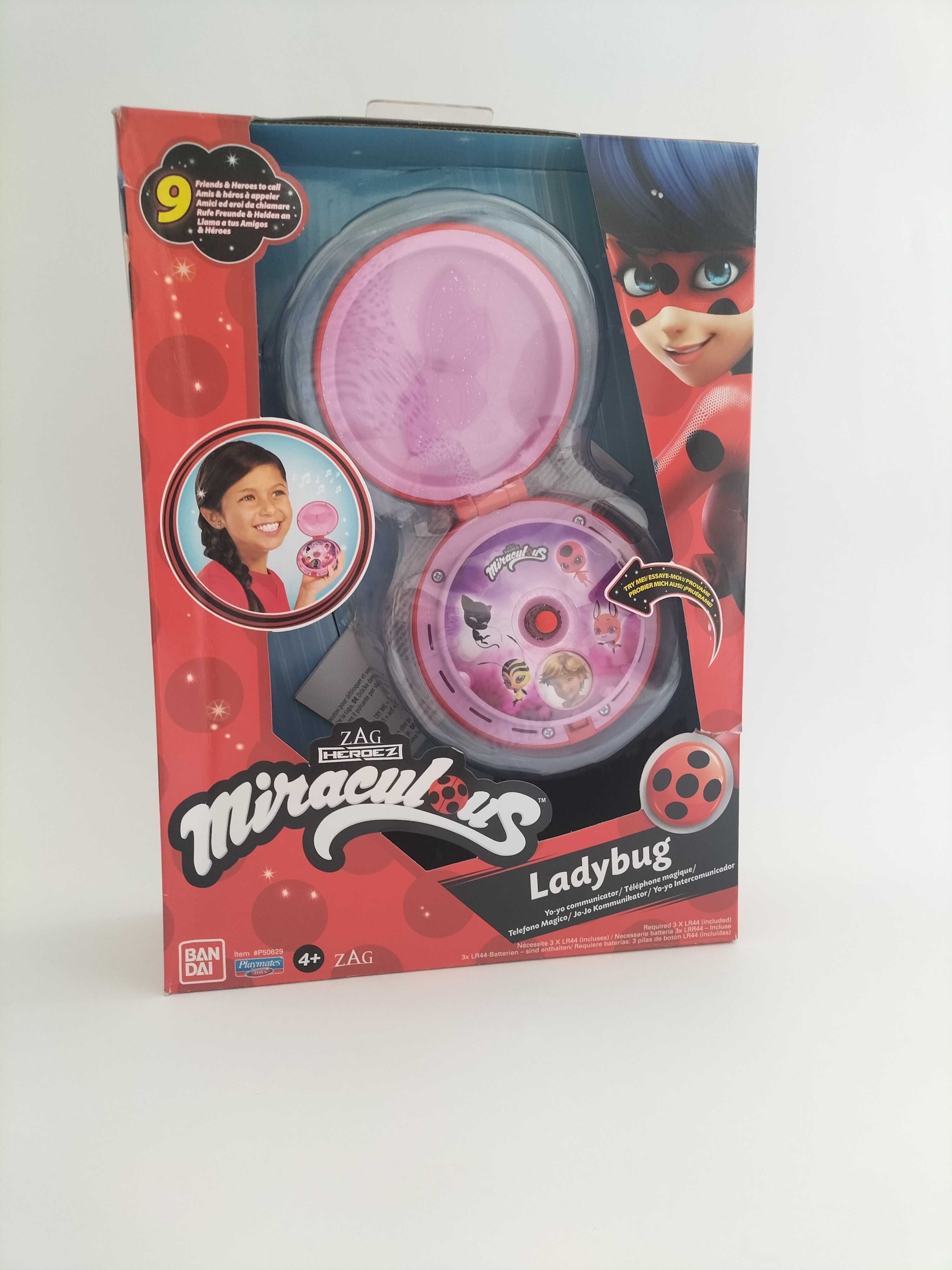 Zabawka Miraculous Ladybug - telefon yoyo