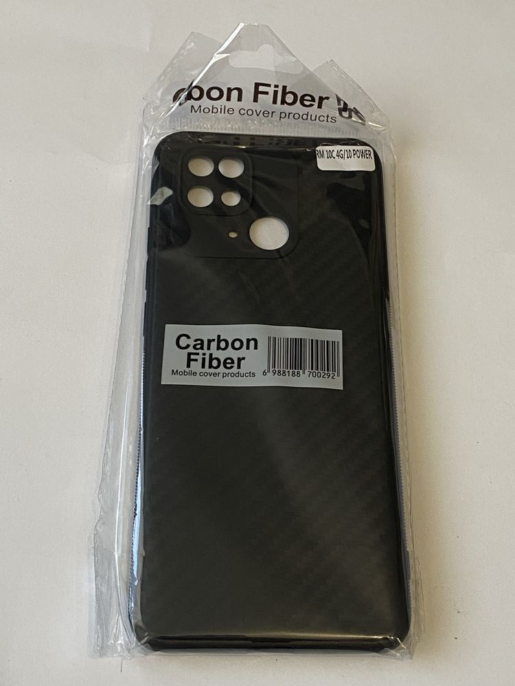 Чехол Xiaomi Poco C40 / Redmi 10C Carbon Захисний