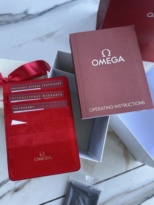 OMEGA Constellation damski kupiony w salonie w PL komplet z pudełkiem