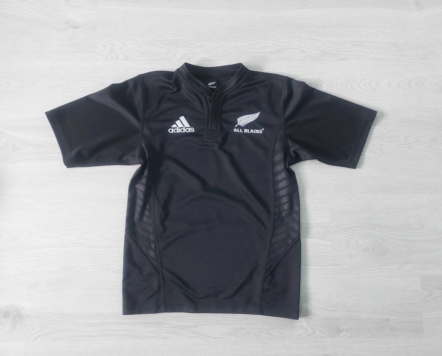 S koszulka t-shirt sportowy męski adidas rugby new zeland all blacks