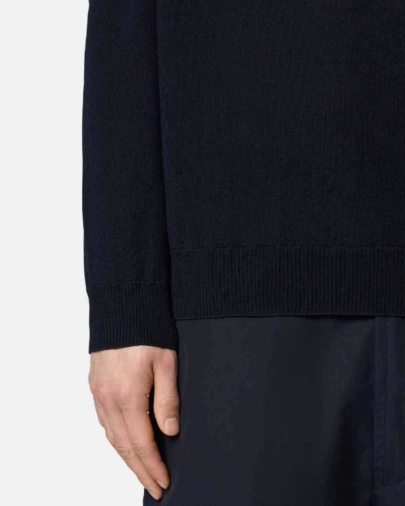 Светр Stone Island 5100066 Light RWS Wool Ghost Sweater Navy Blue
