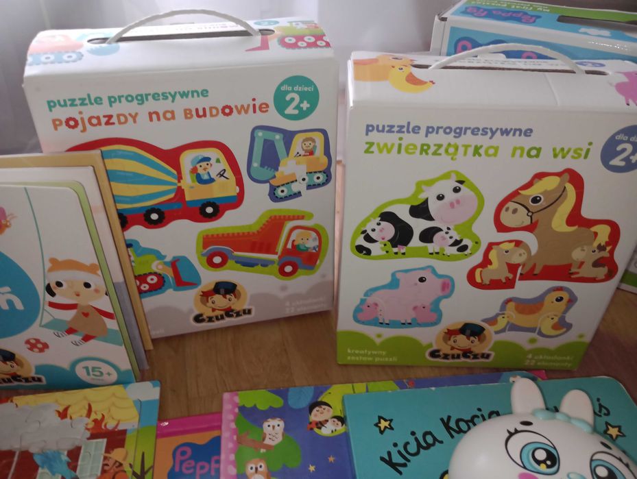 Zestaw zabawek dla dwulatka