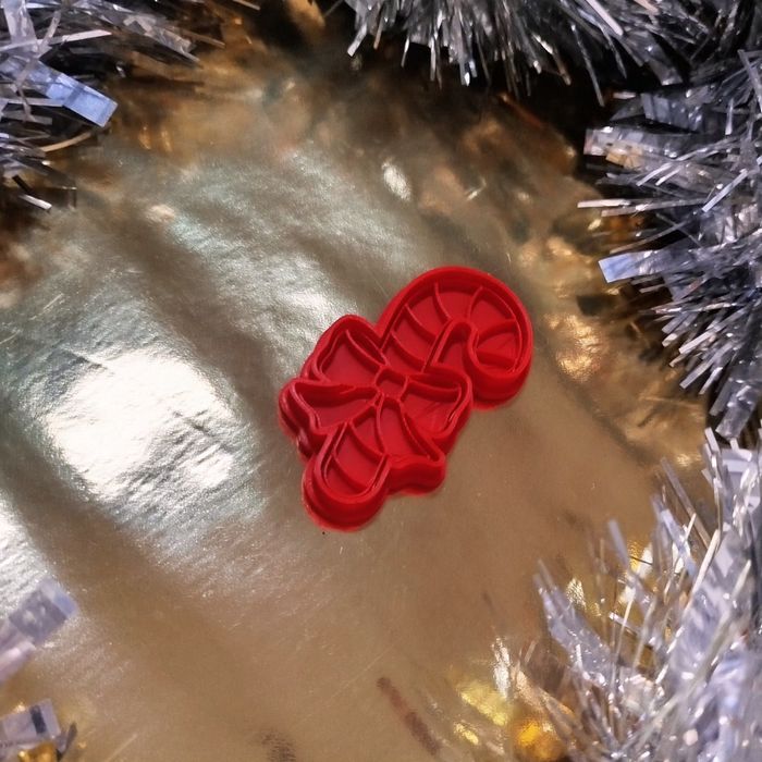 Cortador de bolacha/biscoito bengala doce de Natal  - novo