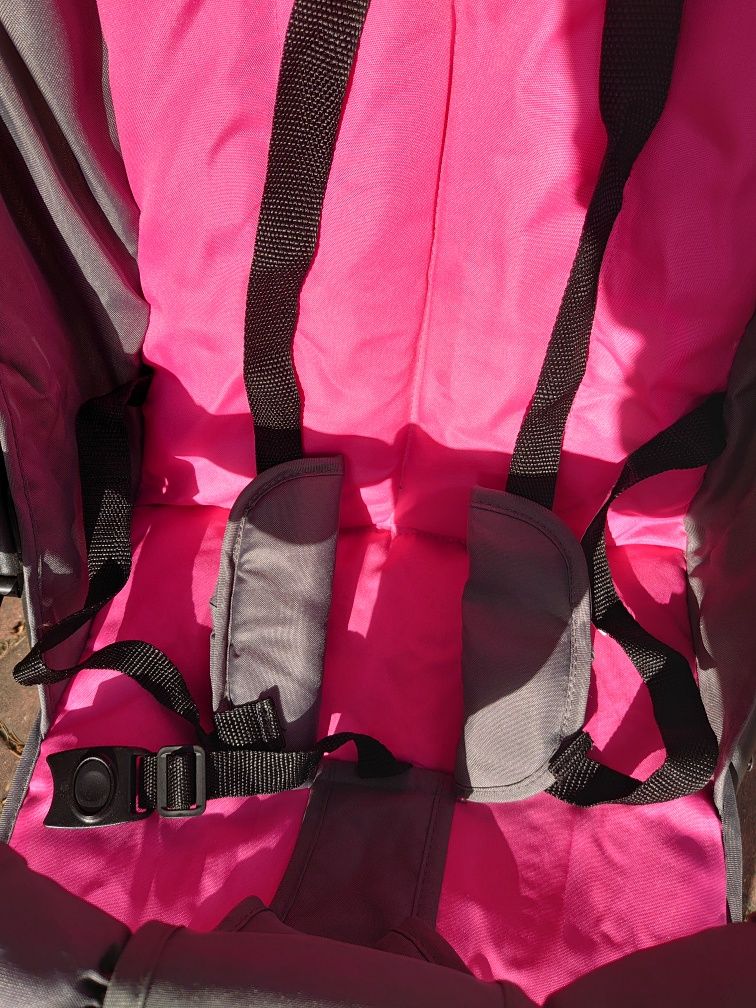 Wózek spacerowy Moolino Compact różowy
