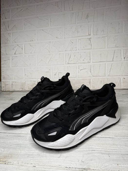Мужские черные кроссовки puma rs-x efekt prm